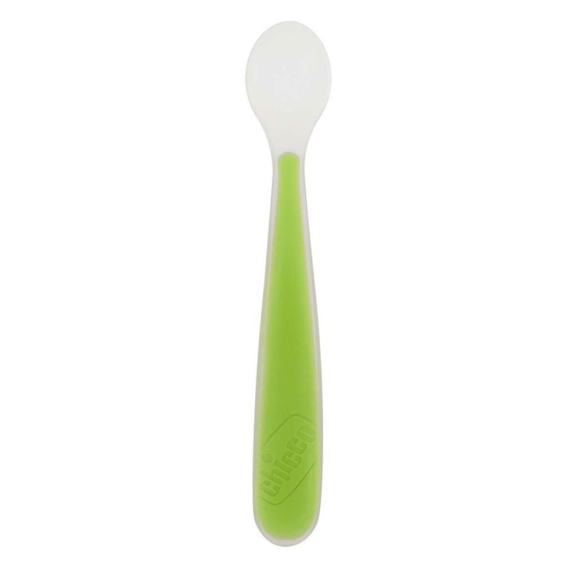 Chicco Cucchiaio Silicone Verde