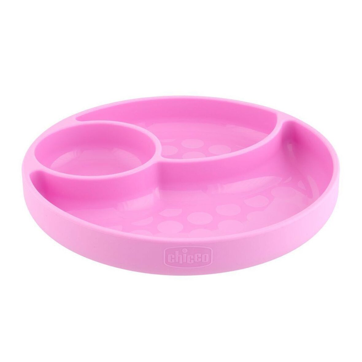 Chicco Piatto Silicone con Ventosa