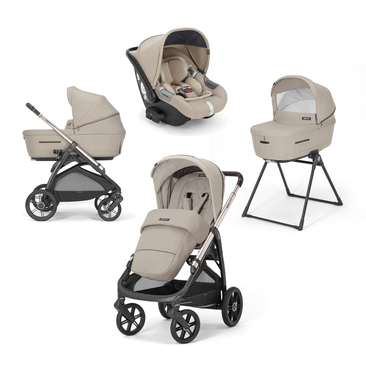 TRIO APTICA INGLESINA PASHIMINA BEIGE